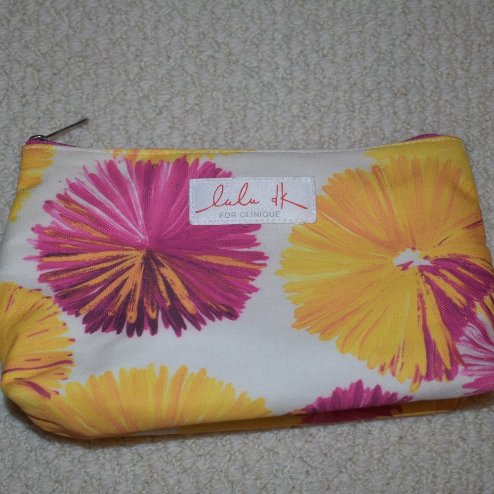 Clinique Floral Cosmetic Bag